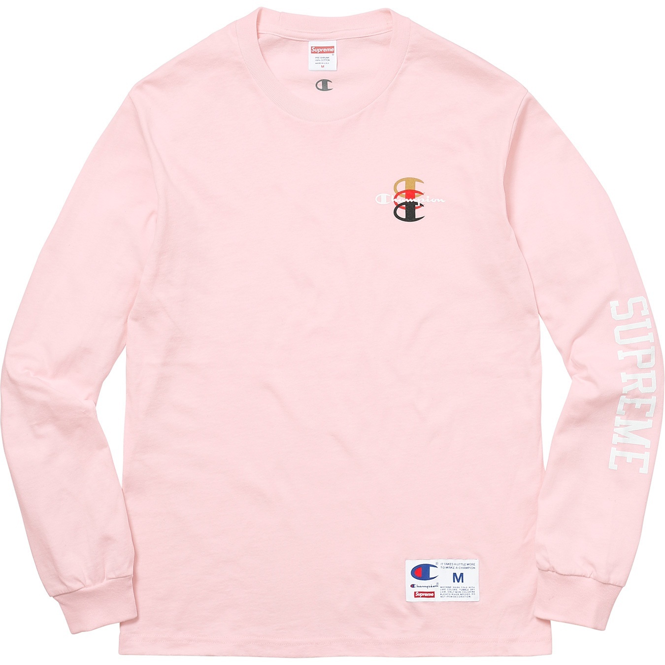 Supreme®/Champion® Stacked C L/S Tee view 12